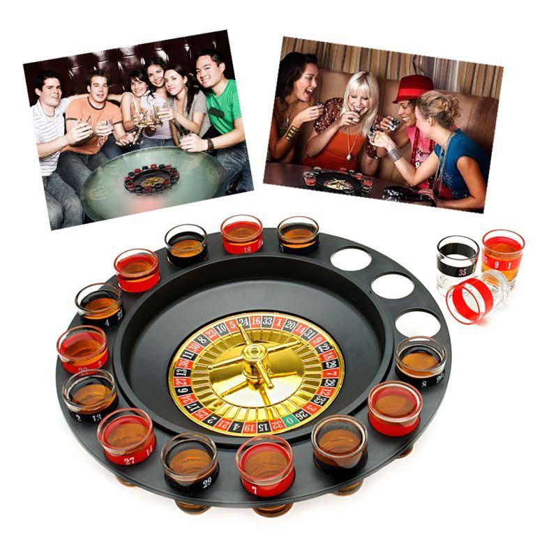 LA MEJOR JUERGA CON LA RULETA SHOTS.