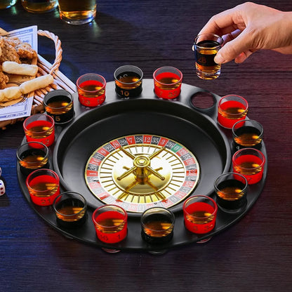 LA MEJOR JUERGA CON LA RULETA SHOTS.